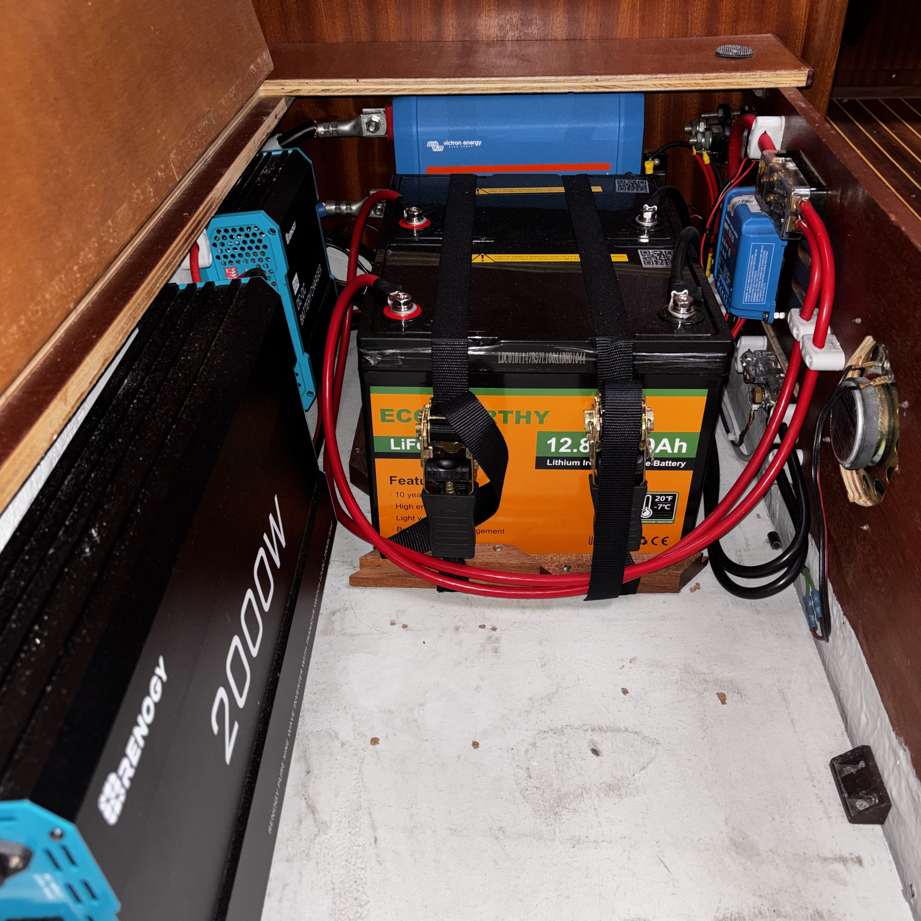 Installed 12 V Onboard Power System